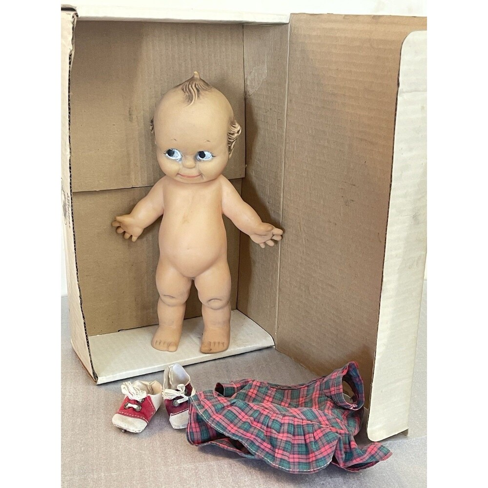 VTG Creepy Kewpie Doll Jesco 1983 Cameo #2104 10.5" Outfit Los Angeles CA